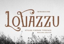 Lovazzu Font Poster 1