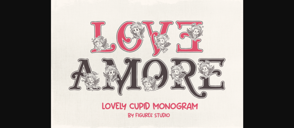 Love Amore Font Poster 3