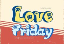 Love Friday Font Poster 1
