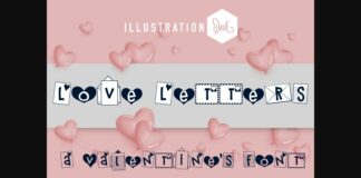 Love Letters Font Poster 1