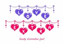 Love Link Extra Font Love Link Extra Font Poster 1
