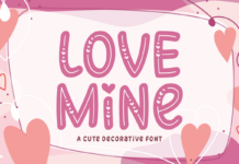 Love Mine Font Poster 1