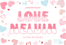 Love Nelvin Font Poster 1