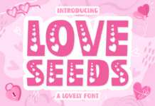 Love Seeds Font Poster 1