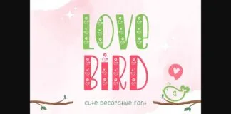 Lovebird Font Poster 1