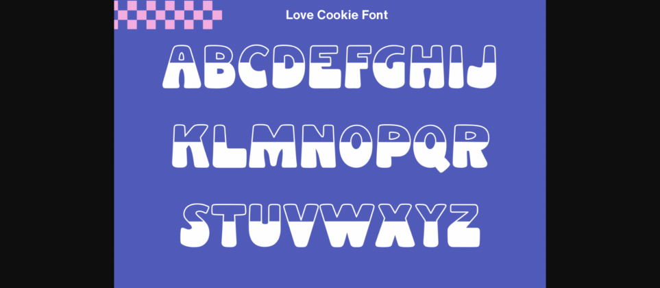 Loved Font Poster 9