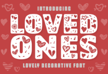 Loved Ones Font Poster 1