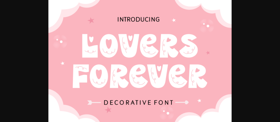 Lovers Forever Font Poster 3