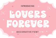 Lovers Forever Font Poster 1