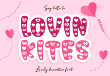 Lovin Kites Font Poster 1