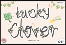 Lucky Clover Font Poster 1