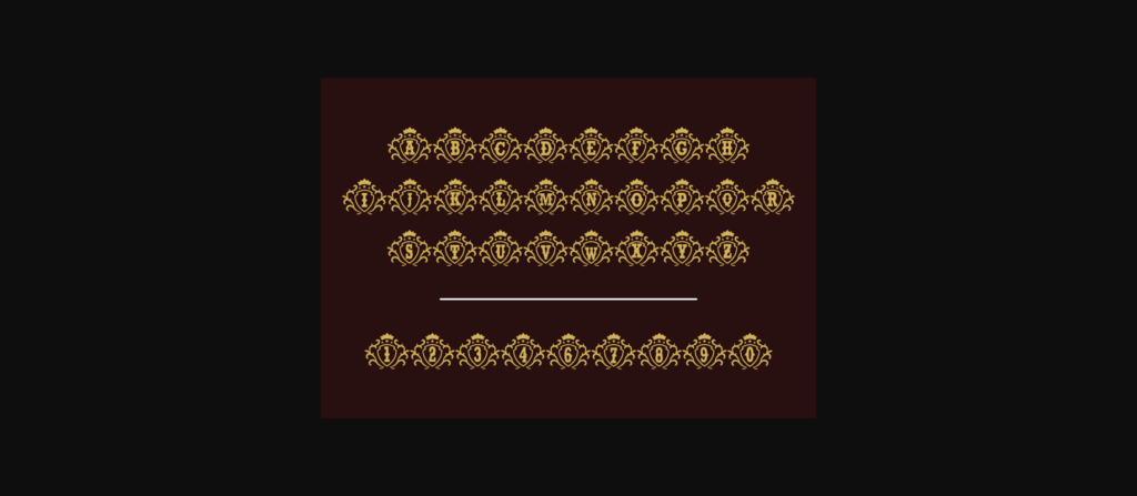 Luxury Elegent Font Poster 5