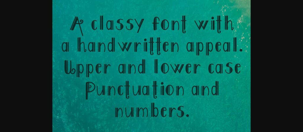 Venus Deco Font Font Poster 4