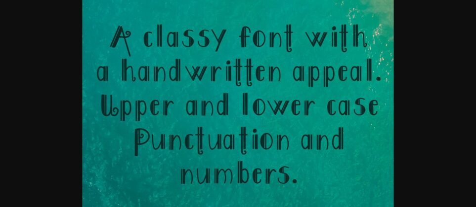 Venus Deco Font Font Poster 2