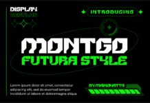 Montgo Font Poster 1