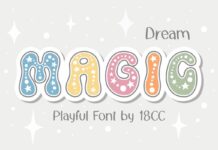 Magic Dream Font Poster 1