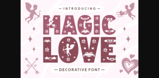 Magic Love Font Poster 1