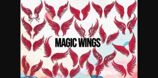 Magic Wings Font Poster 1