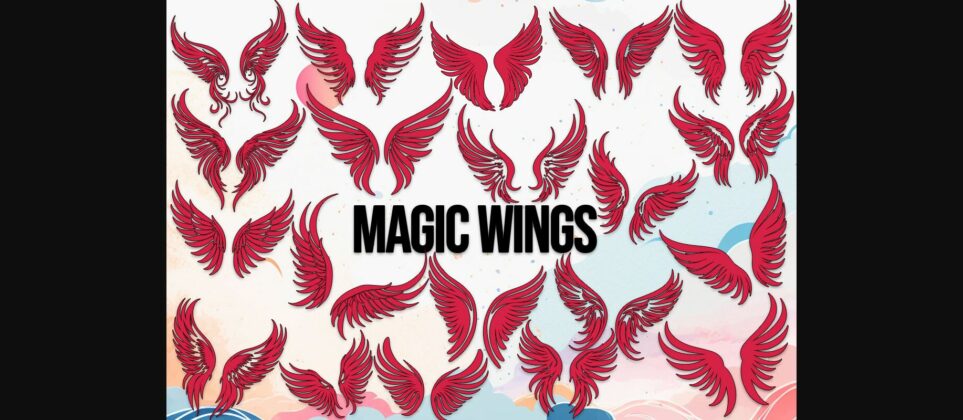 Magic Wings Font Poster 1