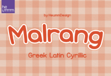 Malrang Font Poster 1