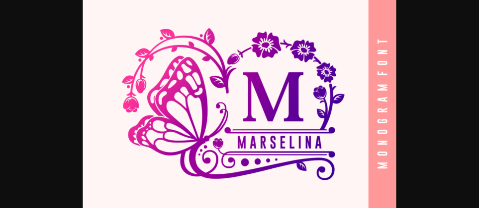 Marselina Font Poster 3