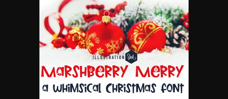 Marshberry Merry Font Poster 3