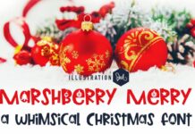Marshberry Merry Font Poster 1