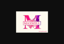 Maxwell Monogram Font Poster 1