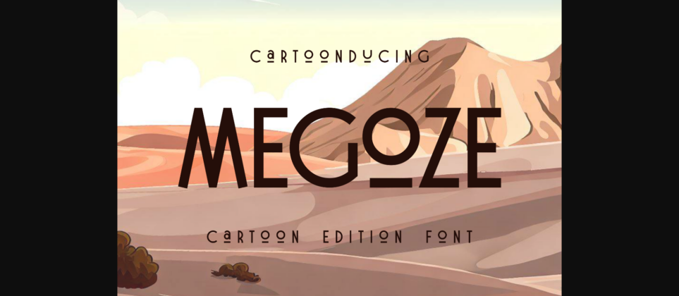 Megoze Font Poster 3