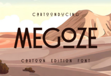 Megoze Font Poster 1