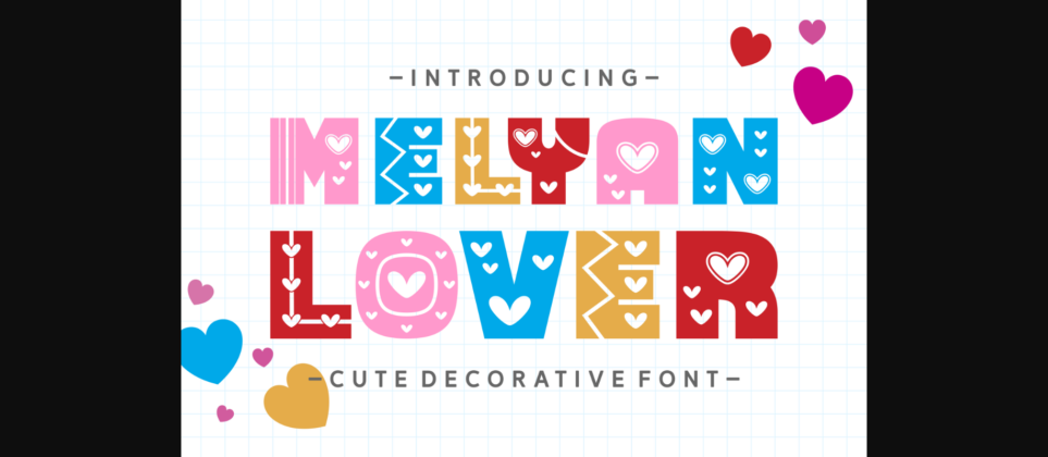 Melyan Lover Font Poster 1