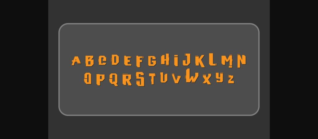 Mentoz Font Poster 4