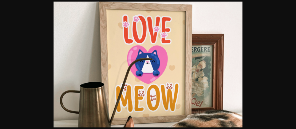 Meow Zilla Font Poster 9