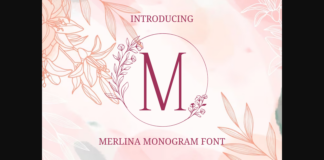 Merlina Font Poster 1