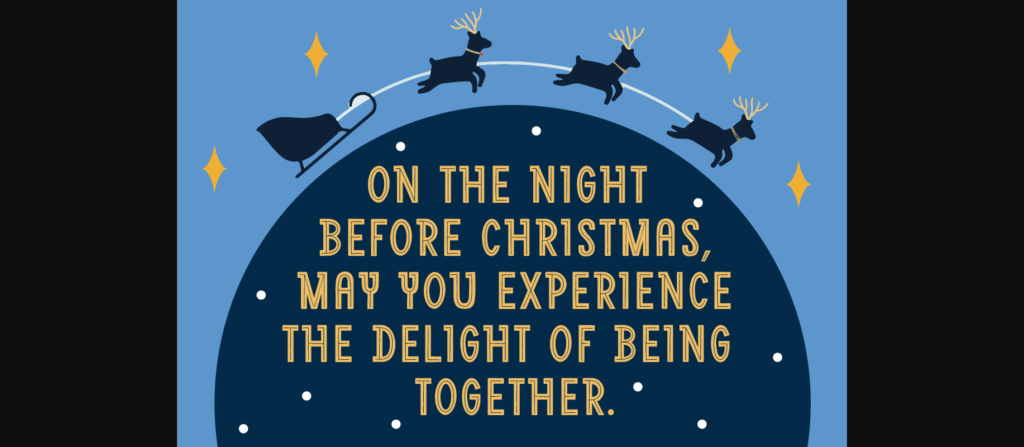 Merry Christmas Font Poster 5