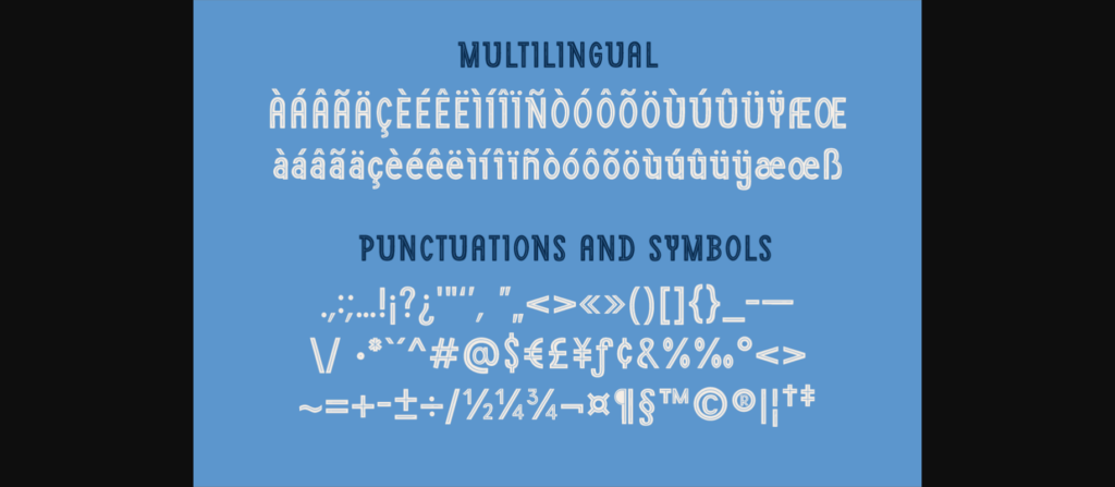 Merry Christmas Font Poster 10