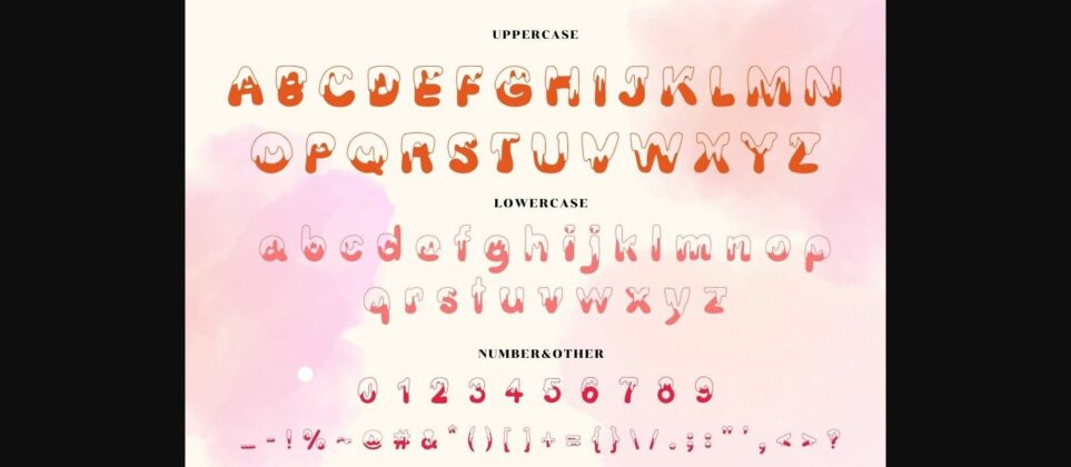 Merry Christmas Font Poster 4