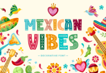 Mexican Vibes Font Poster 1