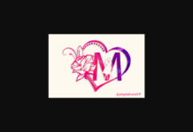 Mi Amor Monogram Font Poster 1