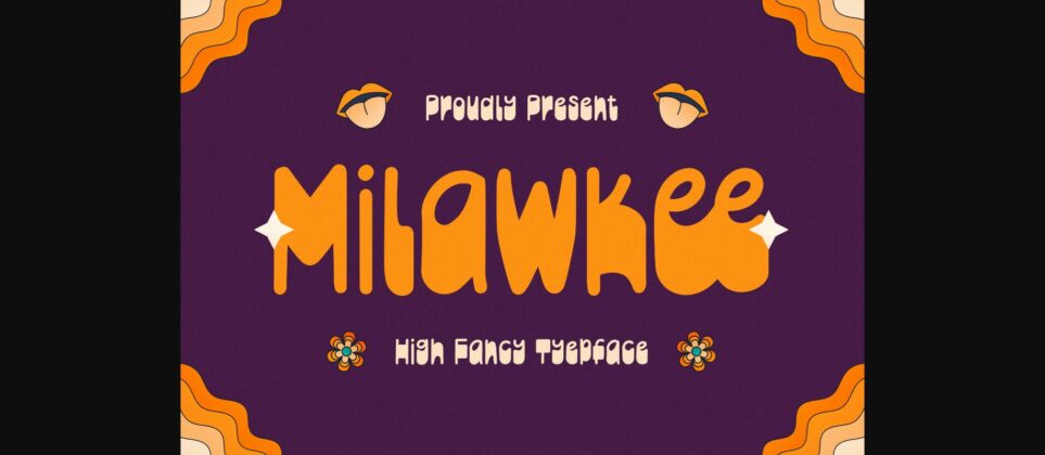 Milawkee Font Poster 3