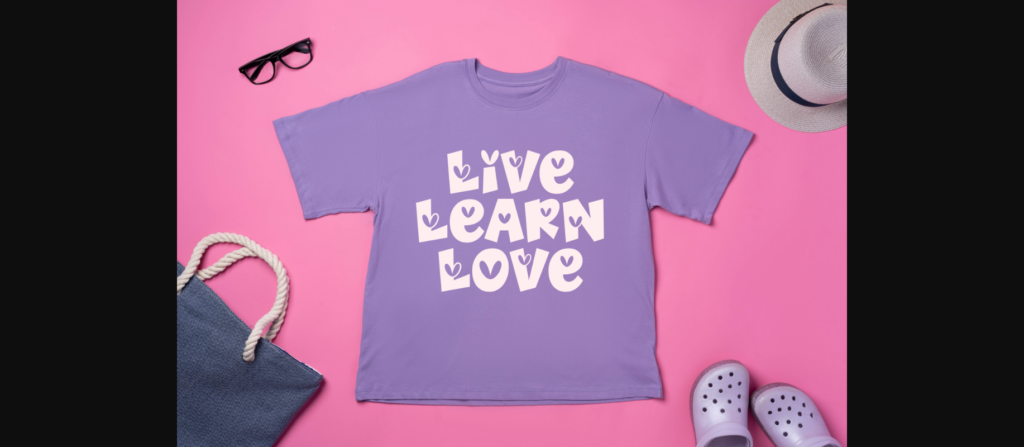 Mina Love Font Poster 6