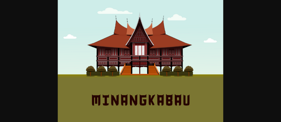 Minangkabau Font Poster 3