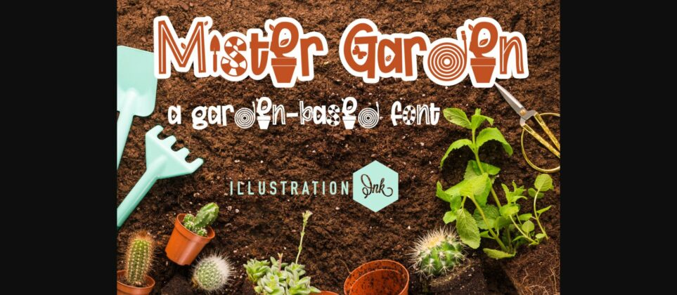 Mister Garden Font Poster 3
