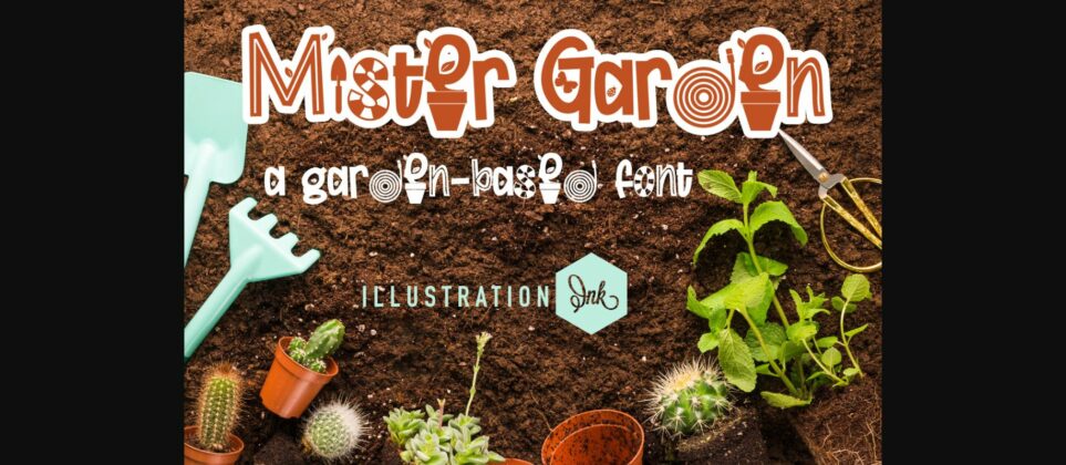 Mister Garden Font Poster 1