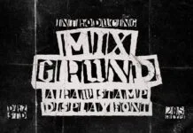 Mixgrund Font Mixgrund Font Poster 1