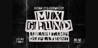 Mixgrund Font Poster 1