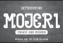 Mojeri Font Poster 1