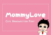 Mommy Love  Font Poster 1