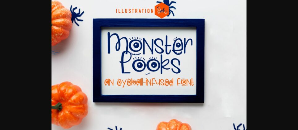 Monster Looks Font Poster 3