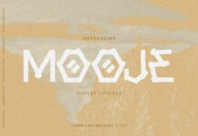 Mooje Font Poster 1